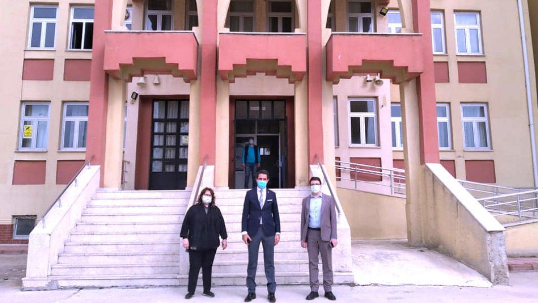 İlçe Millî Eğitim Müdürü İlhan SAZ,  Mehmet Akif Ersoy Anadolu  Lisemizi Ziyaret Etti