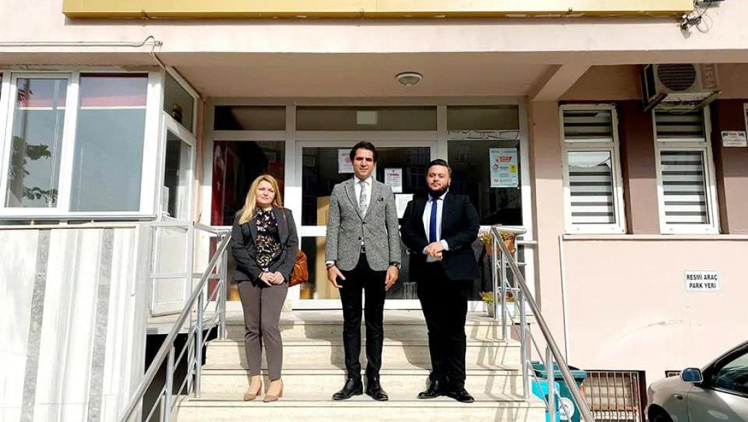 Bulgaristan Edirne Konsolosu Sayın Atanas Dimov Müdürlüğümüzü Ziyaret Ederek İlçe Millî Eğitim Müdürümüz İlhan SAZ ile Bir Araya Geldi