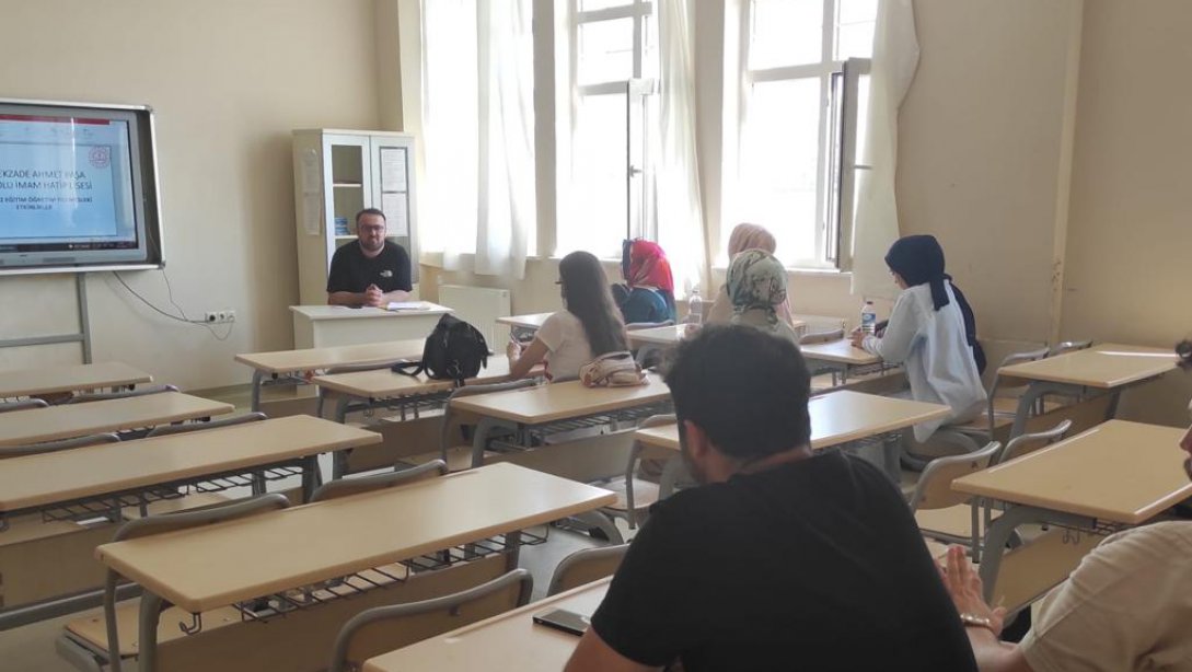 Din kültürü ve Ahlak Bilgisi Öğretmen Geliştirme Programı (DÖGEP) Mayıs Ayı Toplantısı Hersekzade Ahmet Paşa Anadolu İmam Hatip lisesi' nde  Yapıldı