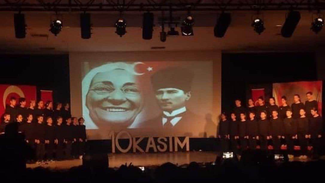10 Kasım Ulu Önder Gazi Mustafa Kemal Atatürk'ü Anma Töreni