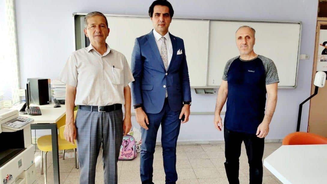 İlçe Milli Eğitim Müdürümüz Sn. İlhan Saz'ın İnönü İlkokulu ve Atatürk Ortaokulu'nu Ziyareti