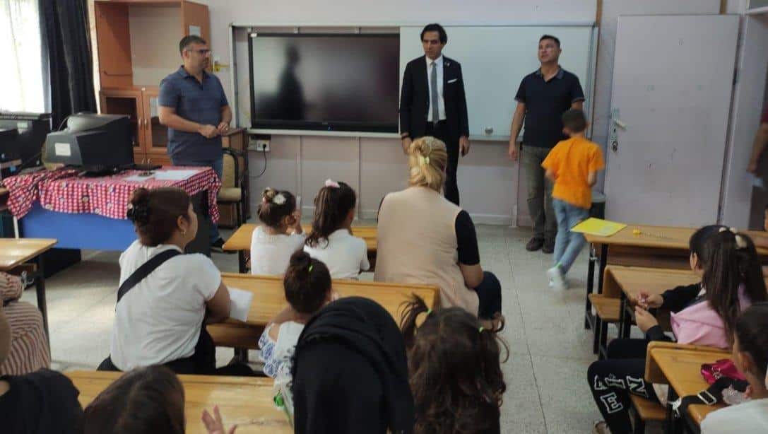 İlçe Milli Eğitim Müdürümüz İlhan Saz'ın Uyum Programı Kapsamında Keşan Ali Kale ve Kardeşleri İlkokulu'nu Ziyareti