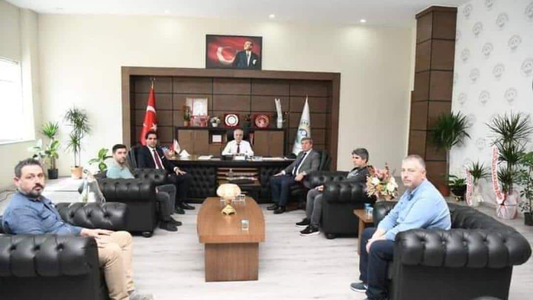 Keşan Belediye Başkanı Op.Dr. Sn. Mehmet Özcan'a Ziyaret..