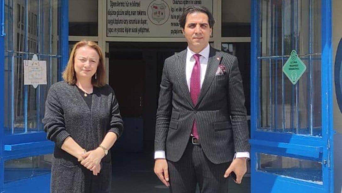 İlçe Milli Eğitim Müdürümüz Sn. İlhan SAZ'ın Rasim Ergene İlkokulu'nu Ziyareti