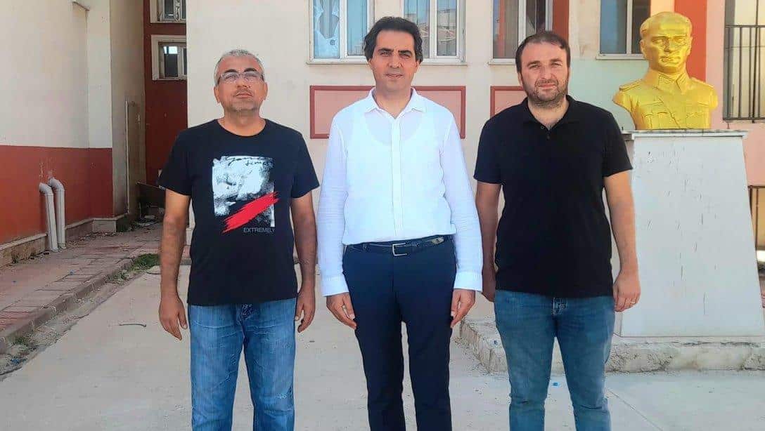İlçe Milli Eğitim Müdürümüz Sn. İlhan SAZ'ın Keşan Şehit Er Akın Buluş İlkokulumuzu Ziyareti