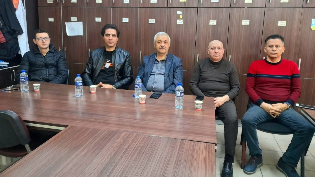 MEB Özel Öğretim Genel Müdürlüğü Okullar Daire Başkanlığı Bakanlık Temsilcisi Şube Müdürü Sn. Ercan ÖZLÜ SRC Sınavımızı Ziyareti