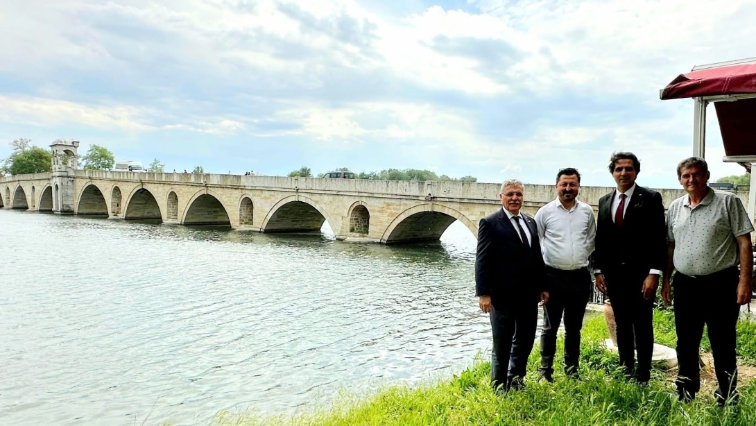 MEB Bakan Müşaviri Sn. Süleyman Can ve MEB Daire Başkanımız Sn. Abdulhalik BAŞ'ın Edirne İlimiz ve Keşan İlçemizi Ziyareti